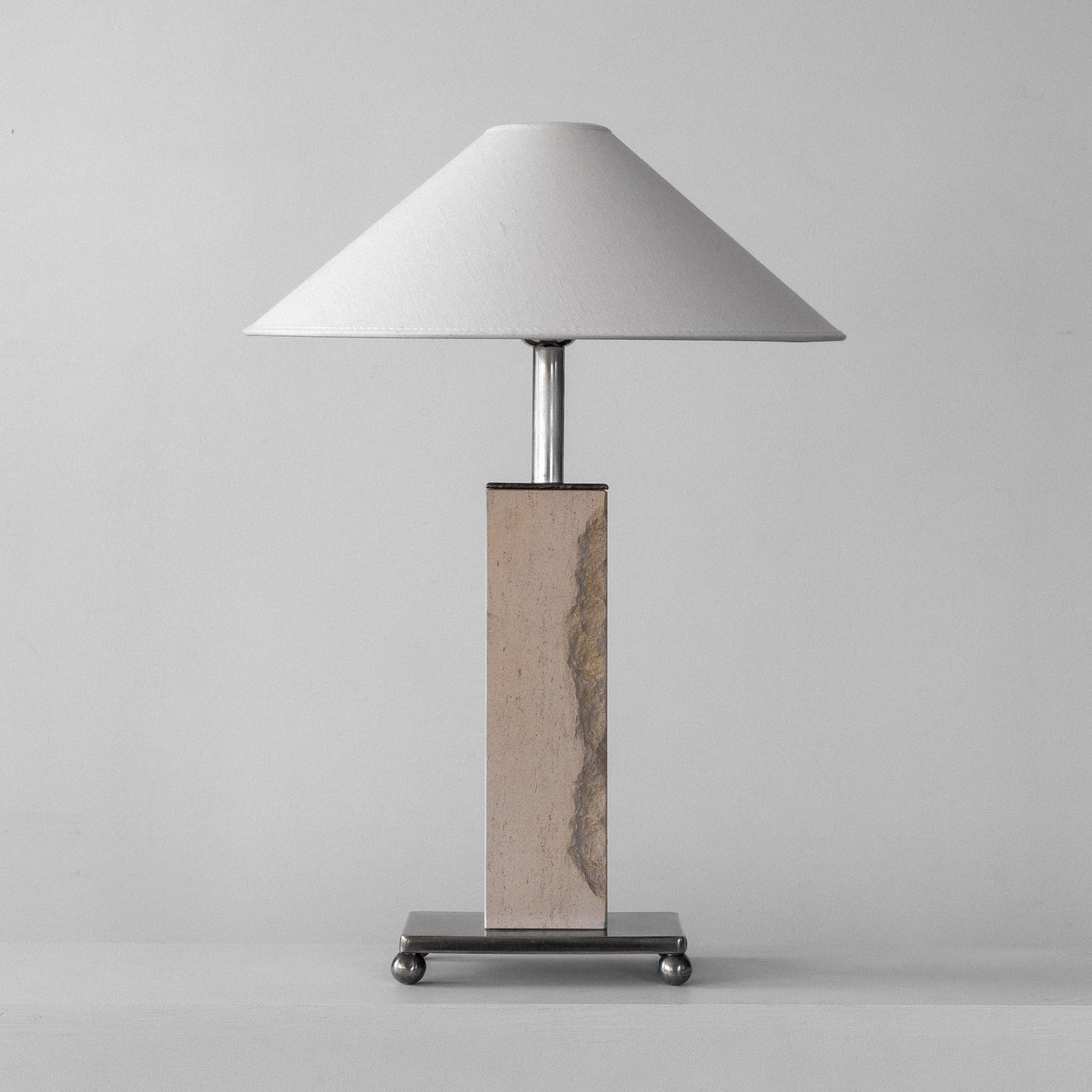 Travertine Table Lamp