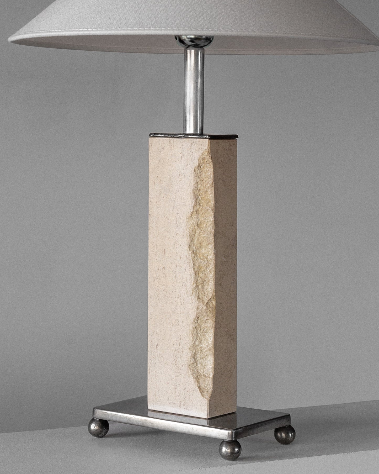 Travertine Table Lamp