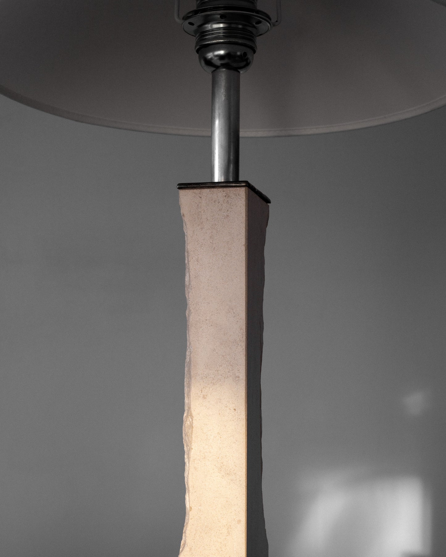 Travertine Table Lamp