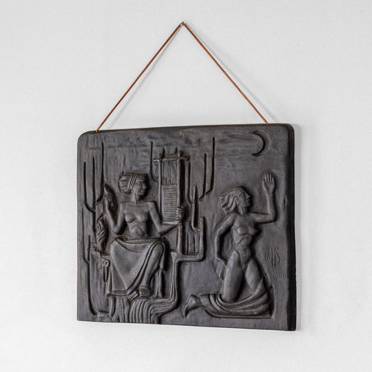 Cast Iron Wall Relief