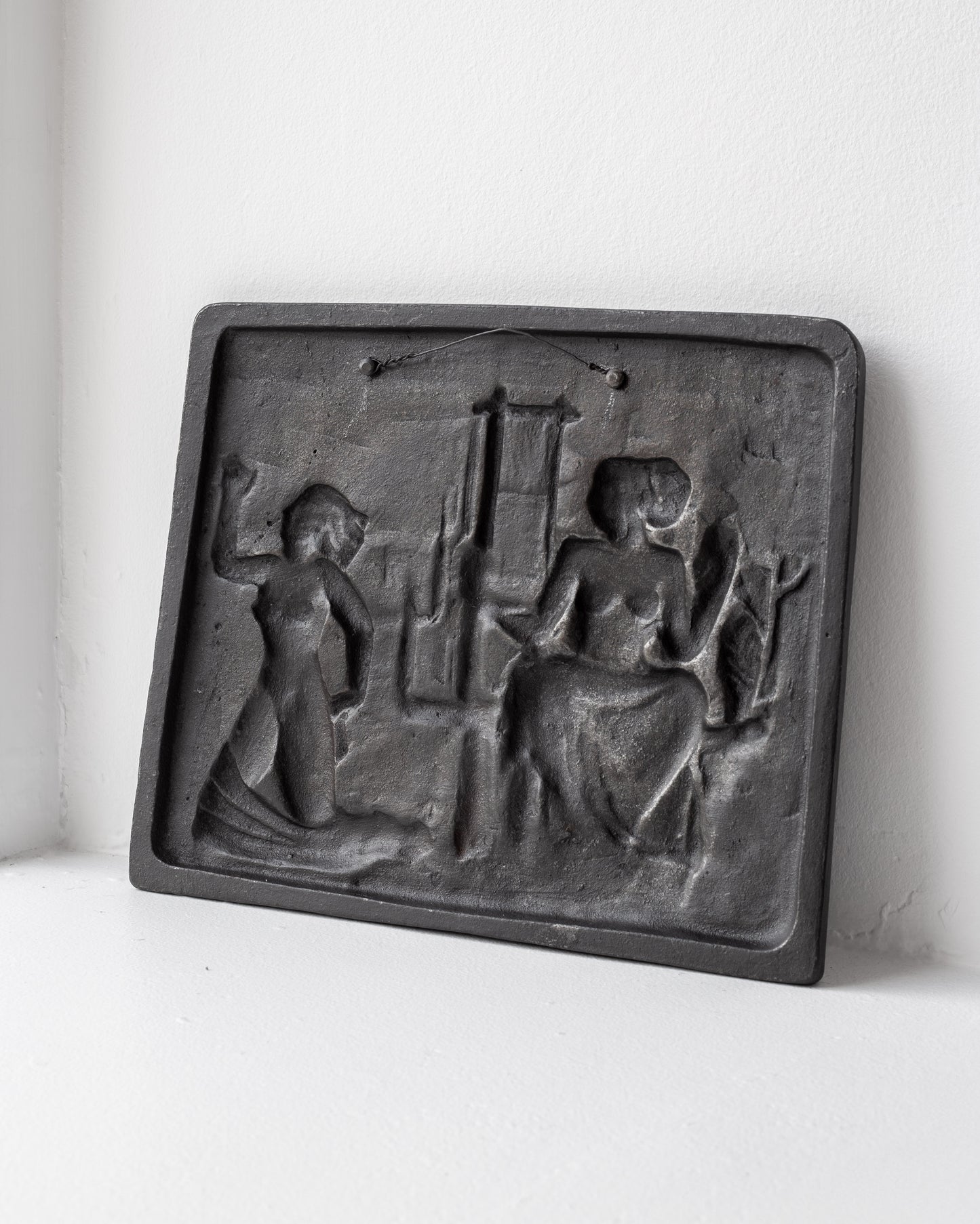 Cast Iron Wall Relief