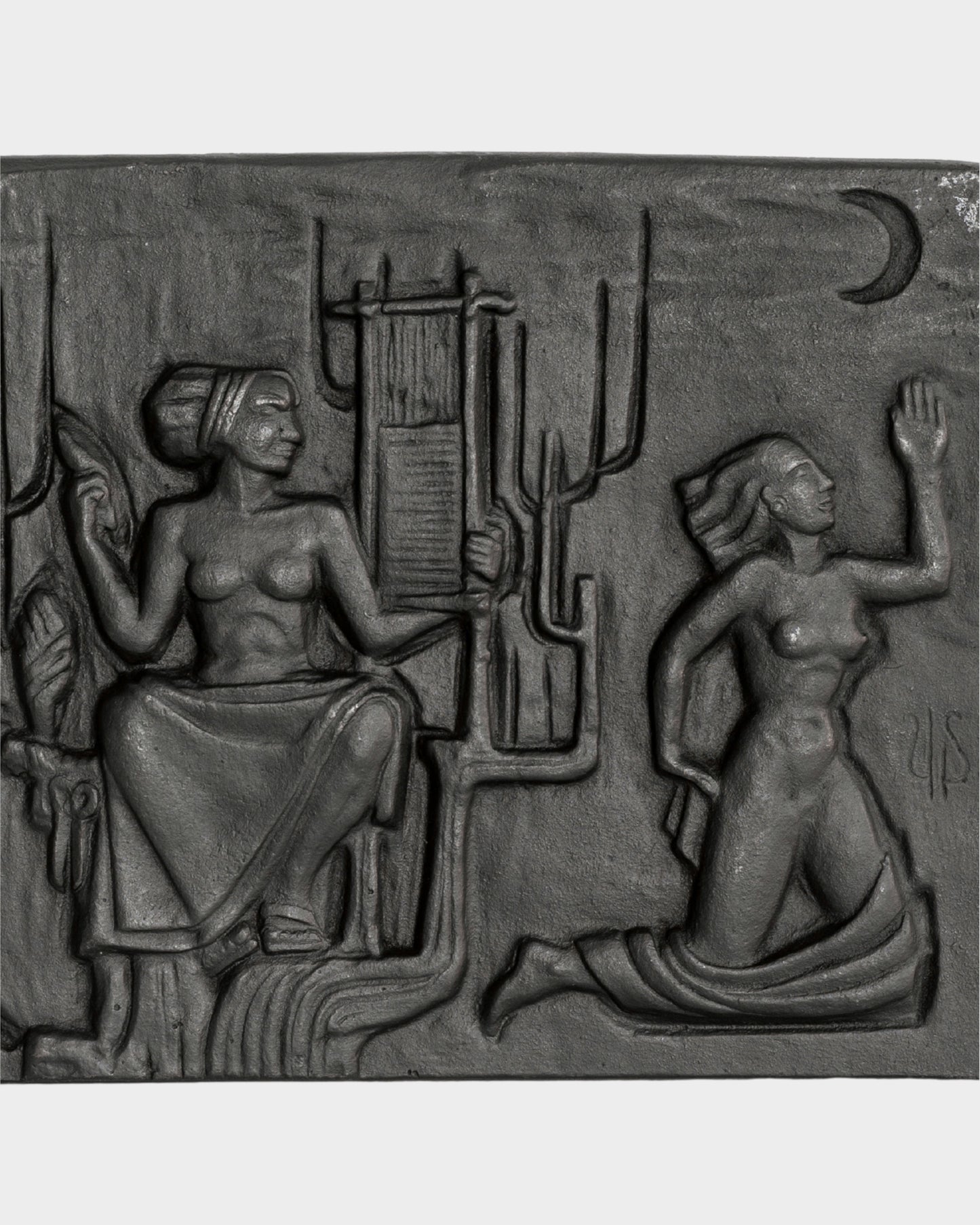 Cast Iron Wall Relief