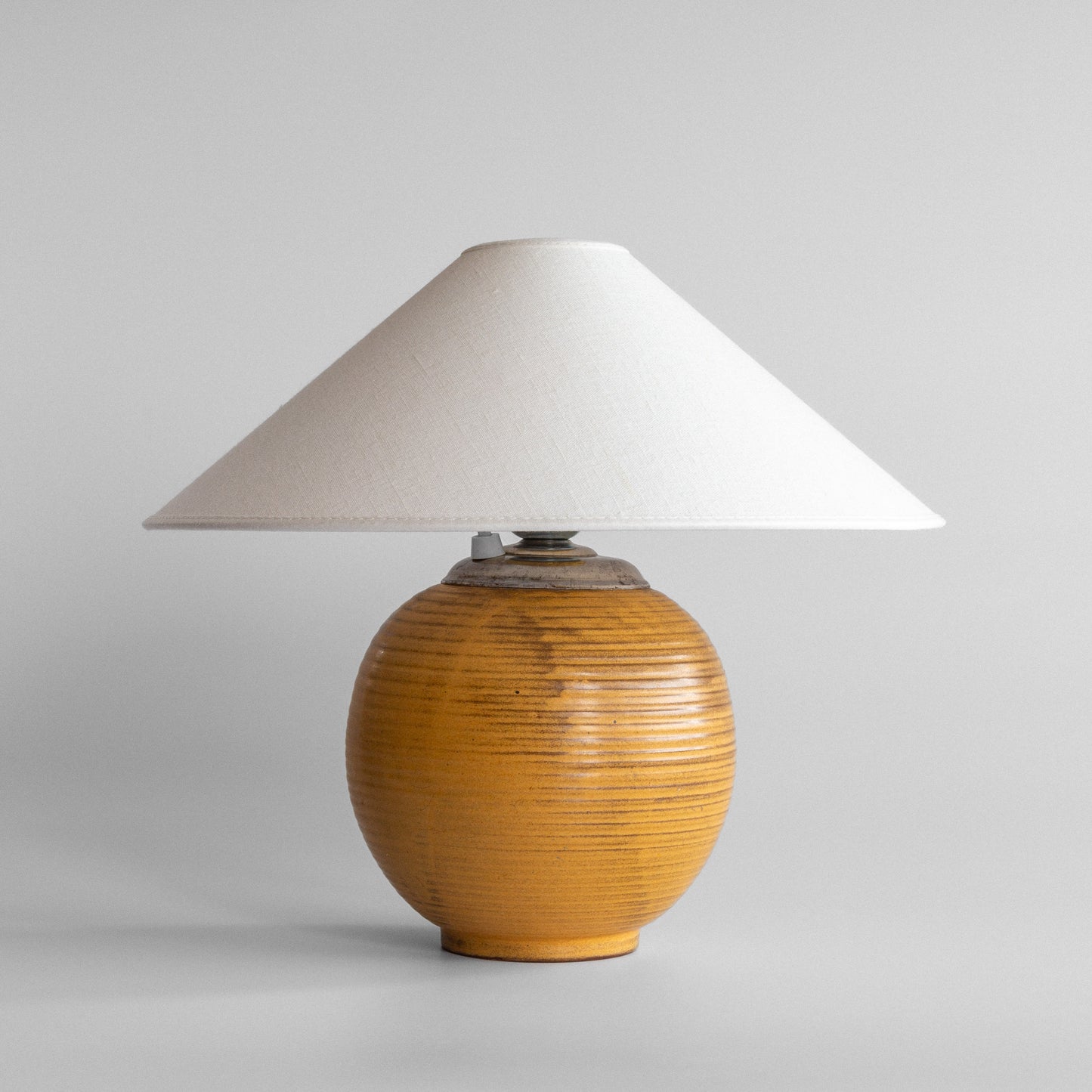 Upsala Ekeby Spherical Lamp