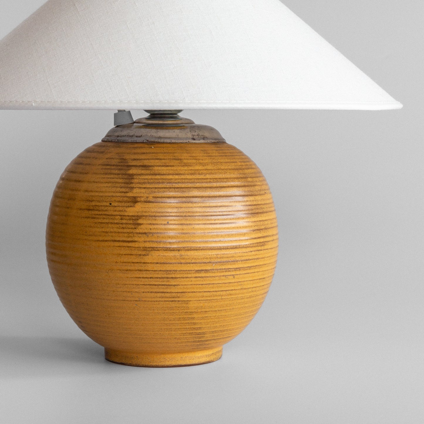 Upsala Ekeby Spherical Lamp