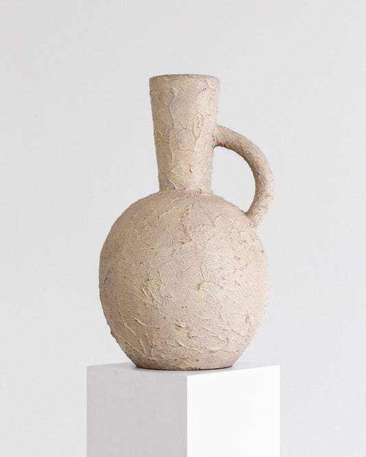 Large Textured Floor Vase