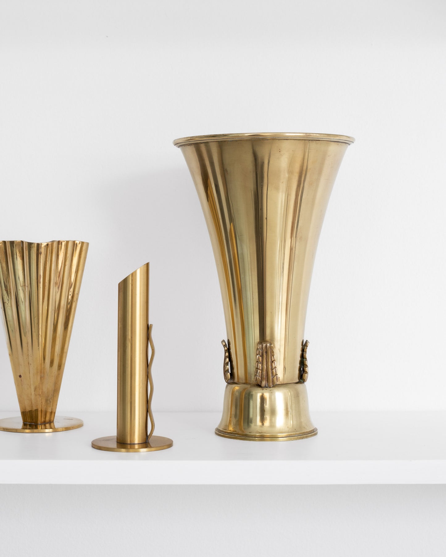 Ystad-Metall Brass Vase