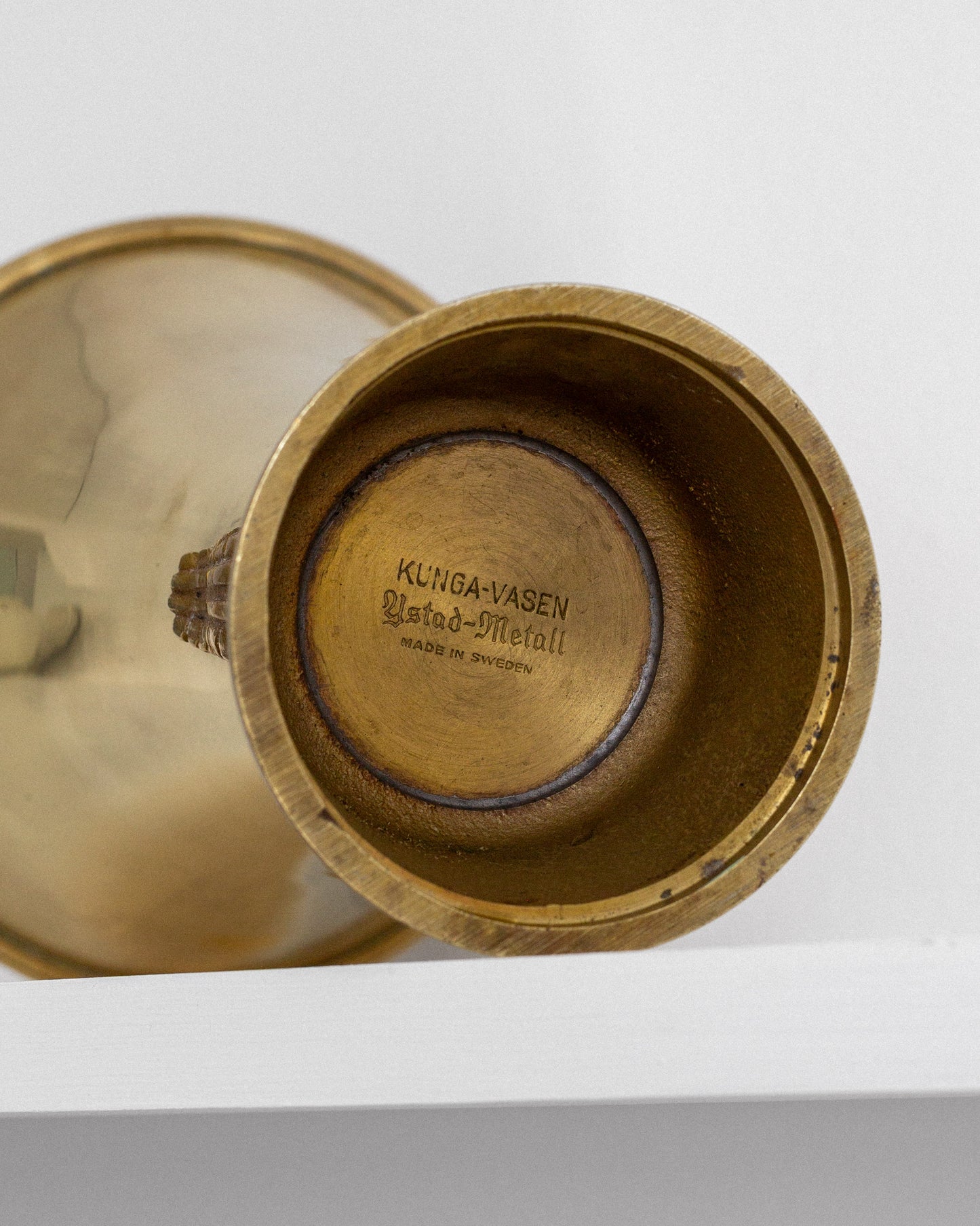 Ystad-Metall Brass Vase