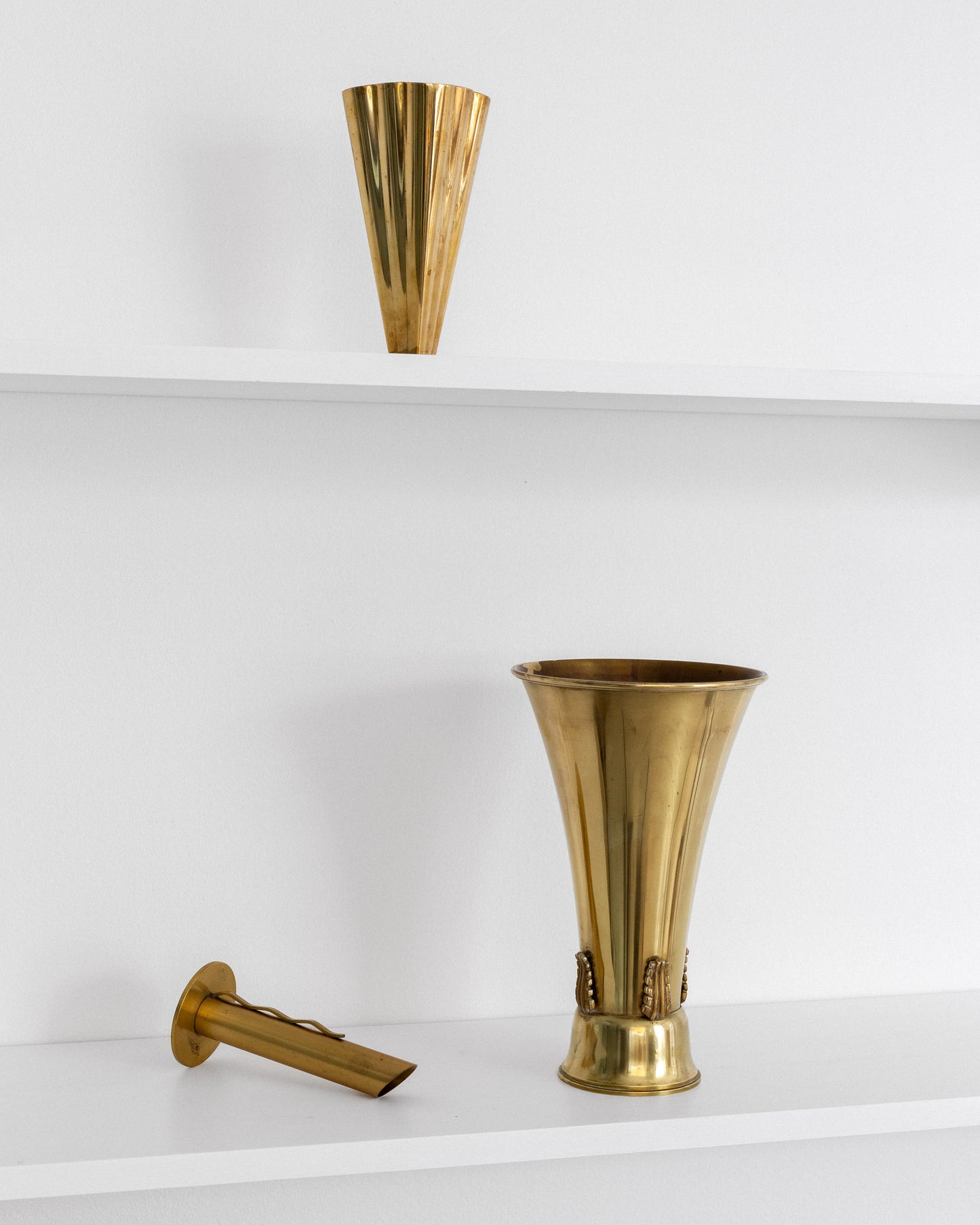 Ystad-Metall Brass Vase