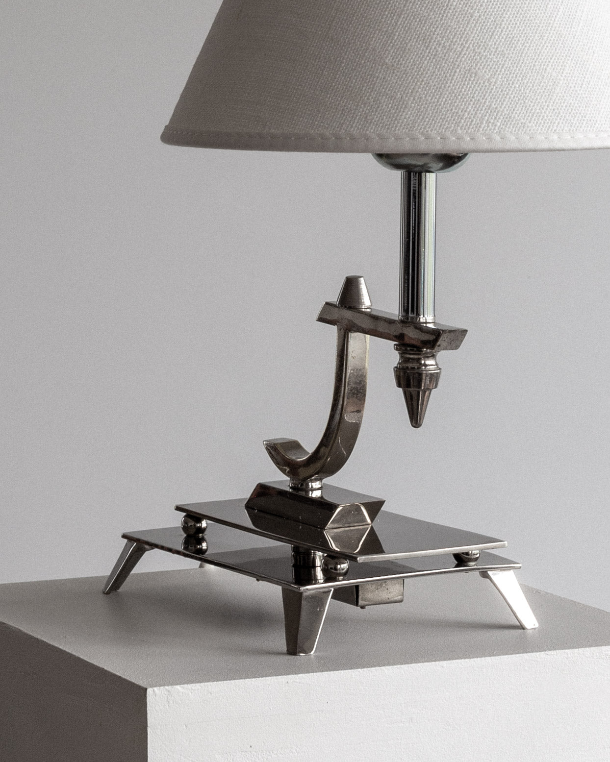 Geometric Art Deco Lamp