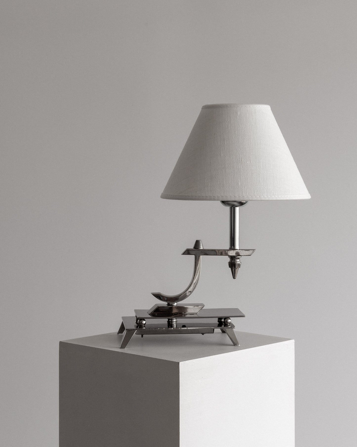 Geometric Art Deco Lamp