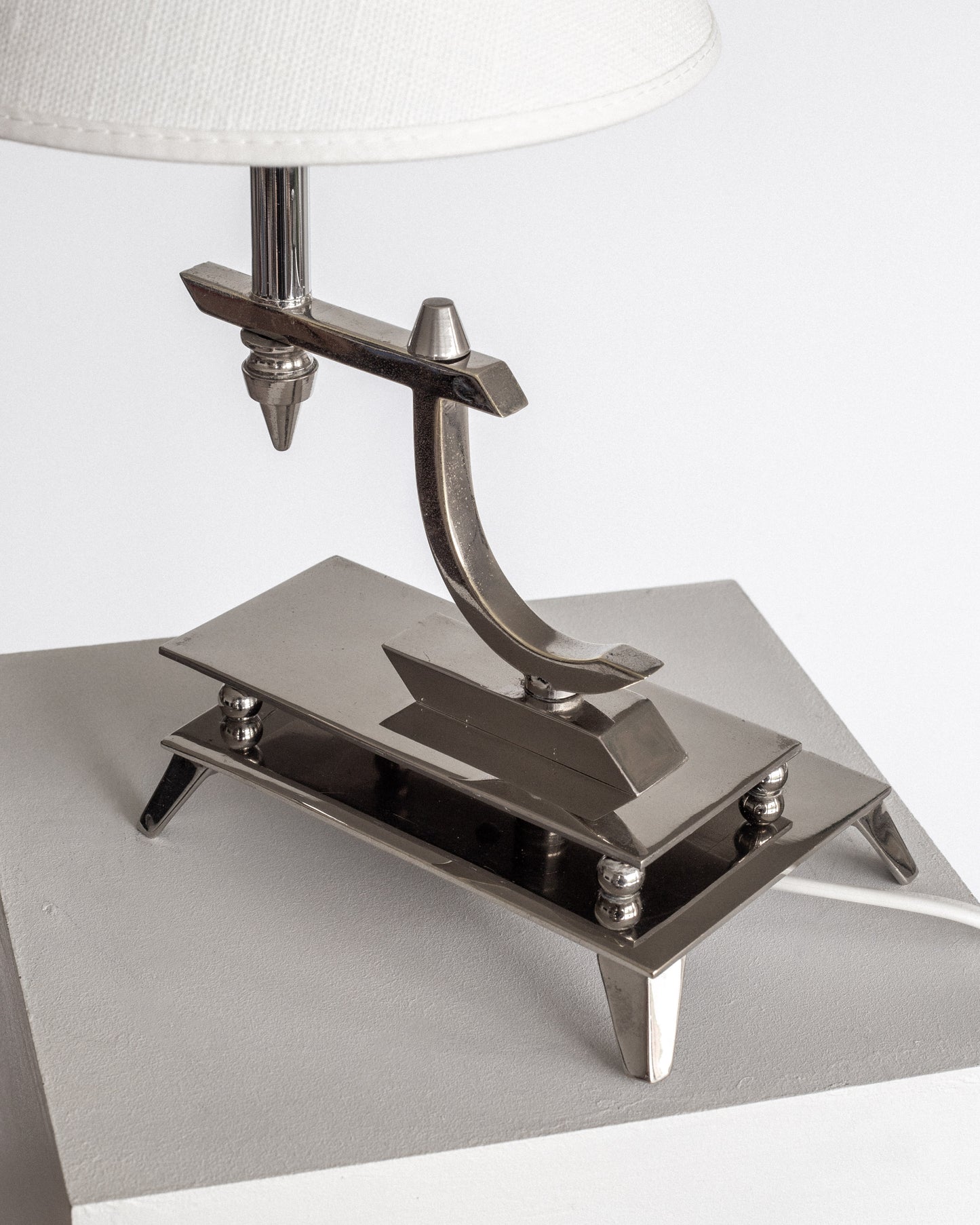 Geometric Art Deco Lamp