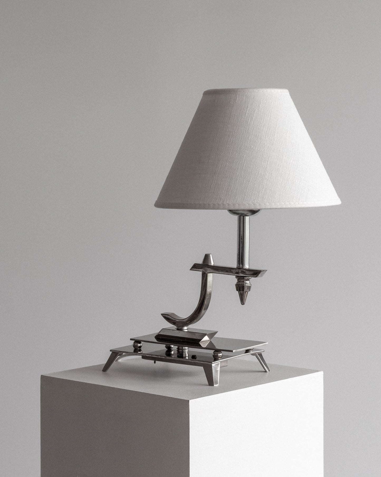 Geometric Art Deco Lamp