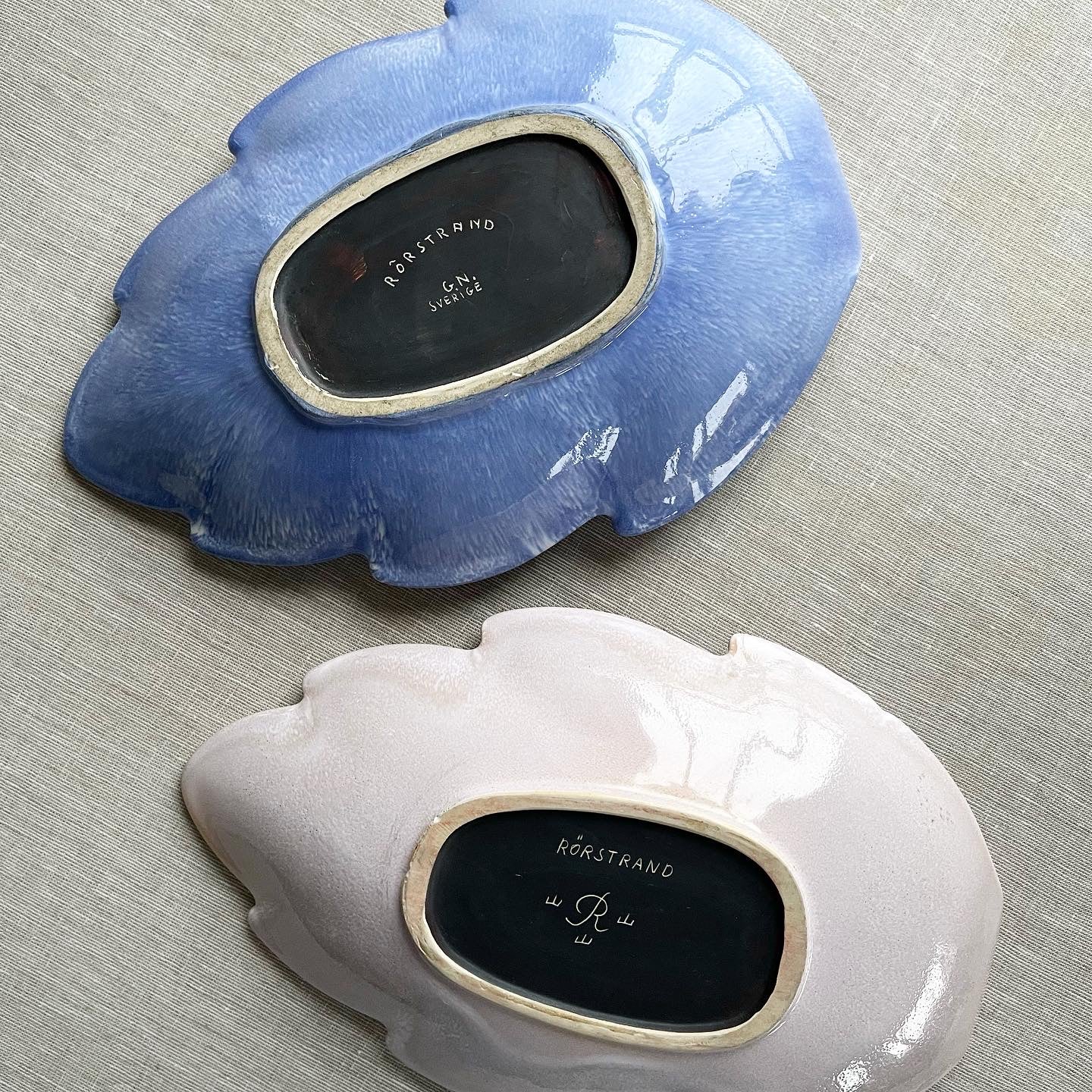 Ceramic Leaf Trays