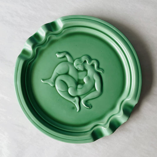 Large Arthur Percy Art Déco Plate