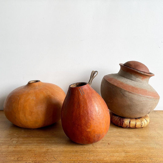 Set of East African calebasses